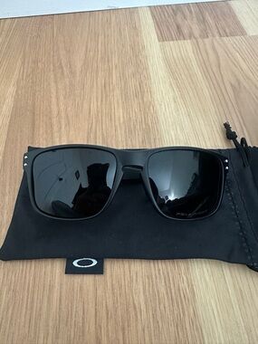 Oakley Matte Black Sunglasses with Dark Lenses